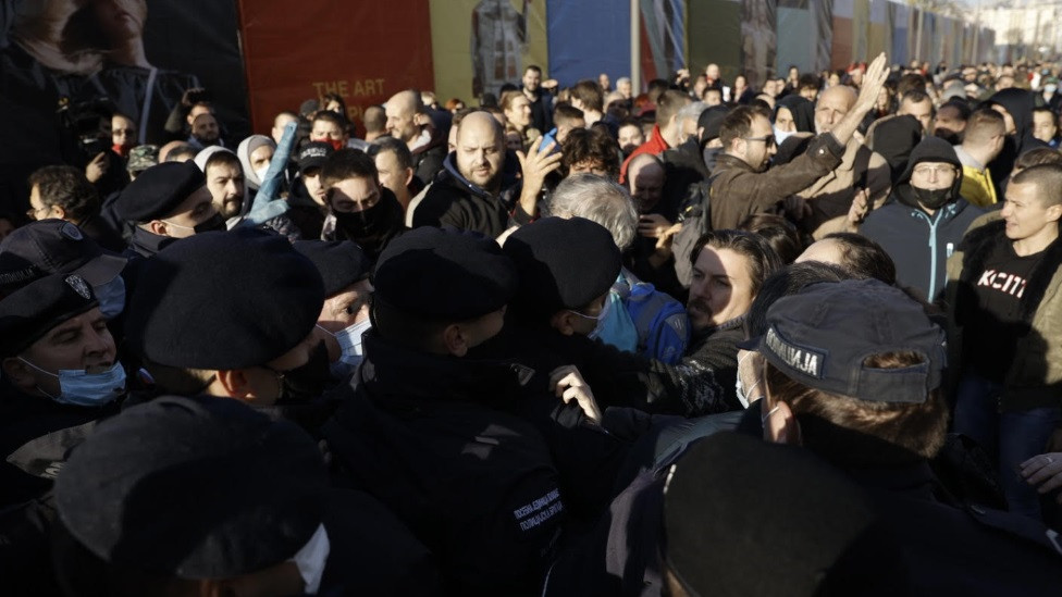 blokada, protest