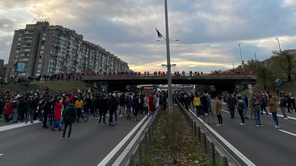 blokada, protest