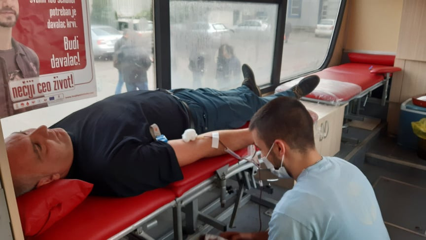 Foto/ T.S. davalac krvi akcija Elektromorava Požarevac
