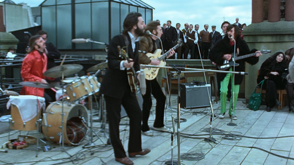 A scene from Get Back