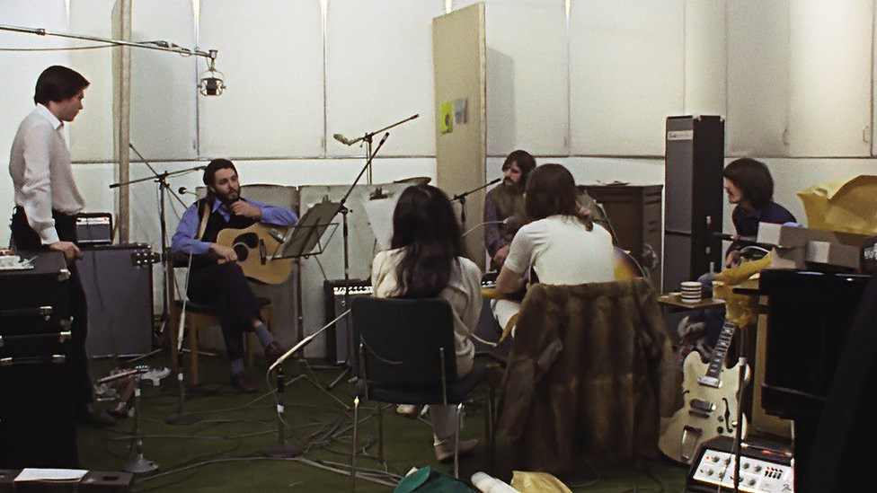 A scene from Get Back