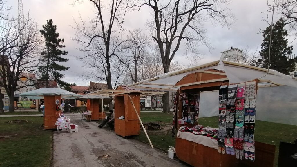 tezge u parku vašar
