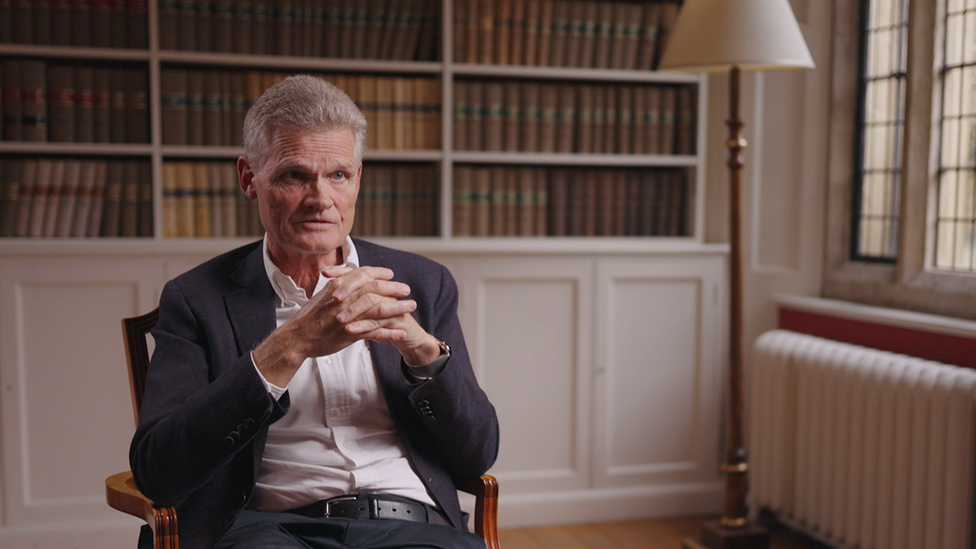 Prof Sir John Bell at St Cross College, Oxford