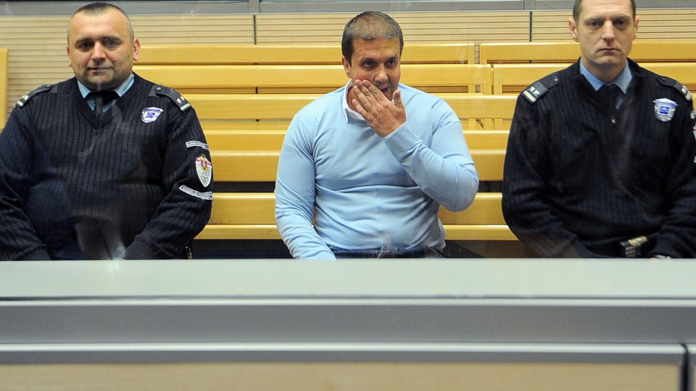 Darko Šarić u sudnici u Beogradu