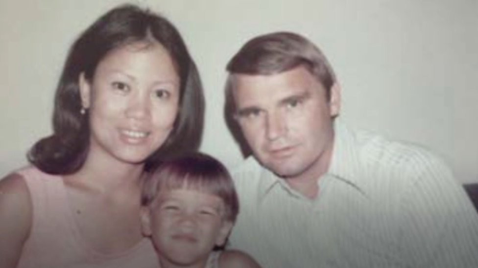 Tom Justice's family photo