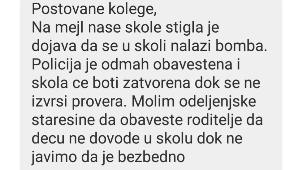 dojave o bombama