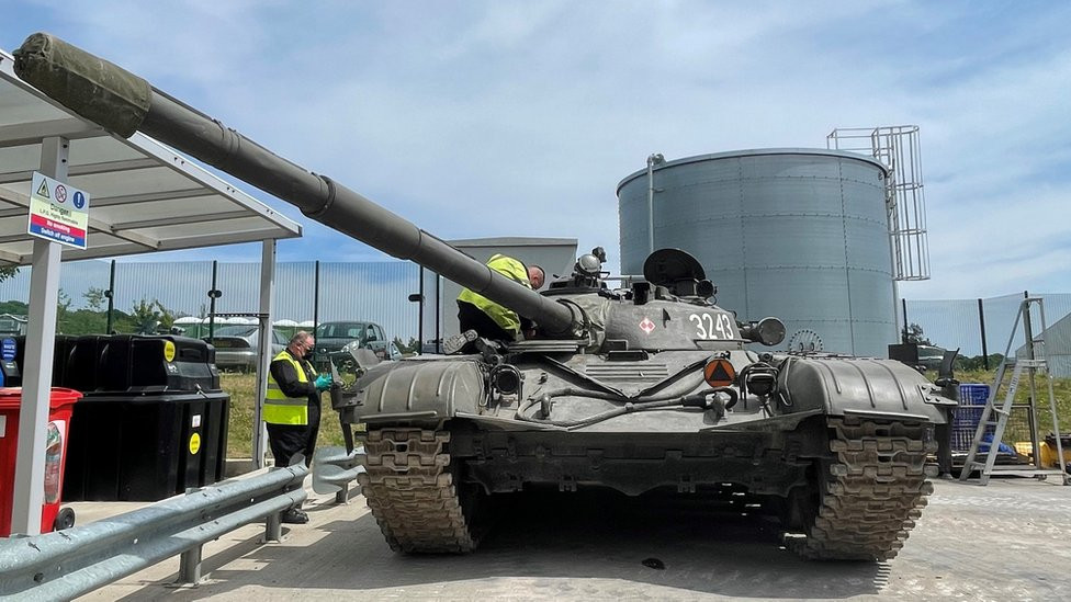 Tenk T-72 u Bovingtonu