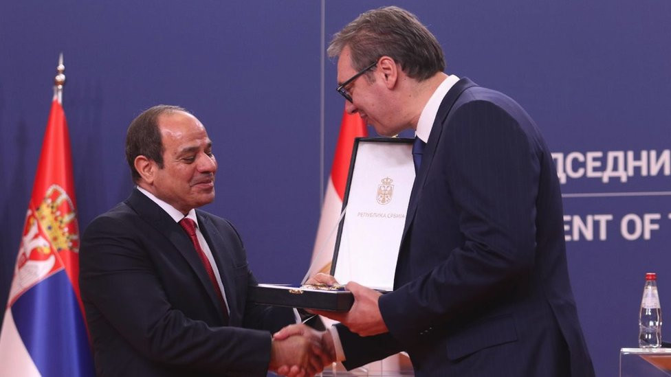 Vučić i Sisi