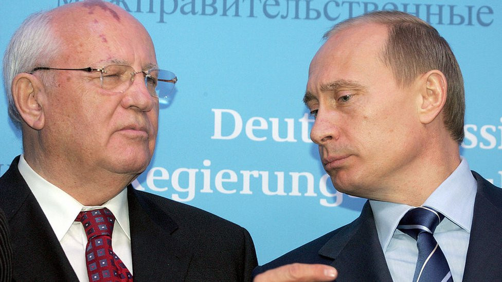 Gorbačov i Putin