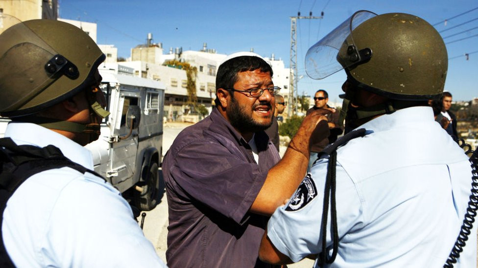 Ben Gvir in 2008 in Hebron