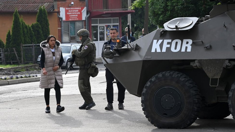 Kosovo, zvečan, KFOR