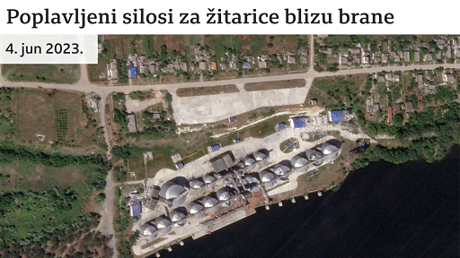 Poplavljeni silosi