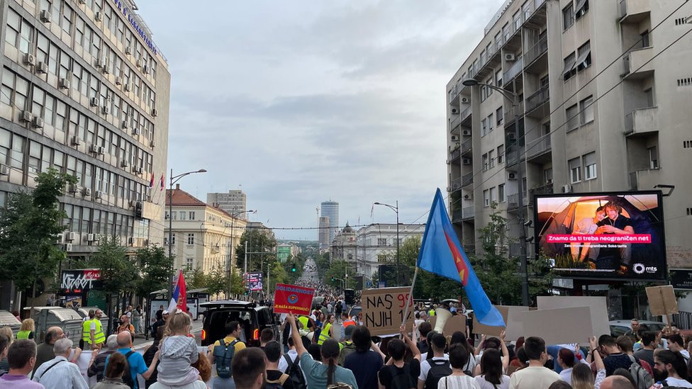 protest u Beogradu