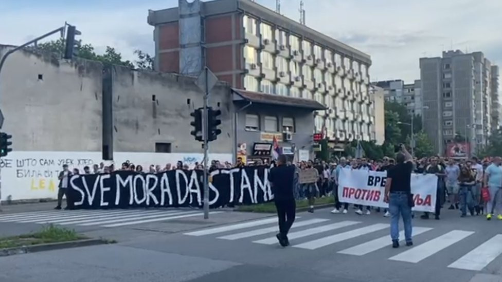 U centru Novog Sada