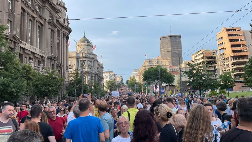 protest, Srbija protiv nasilja