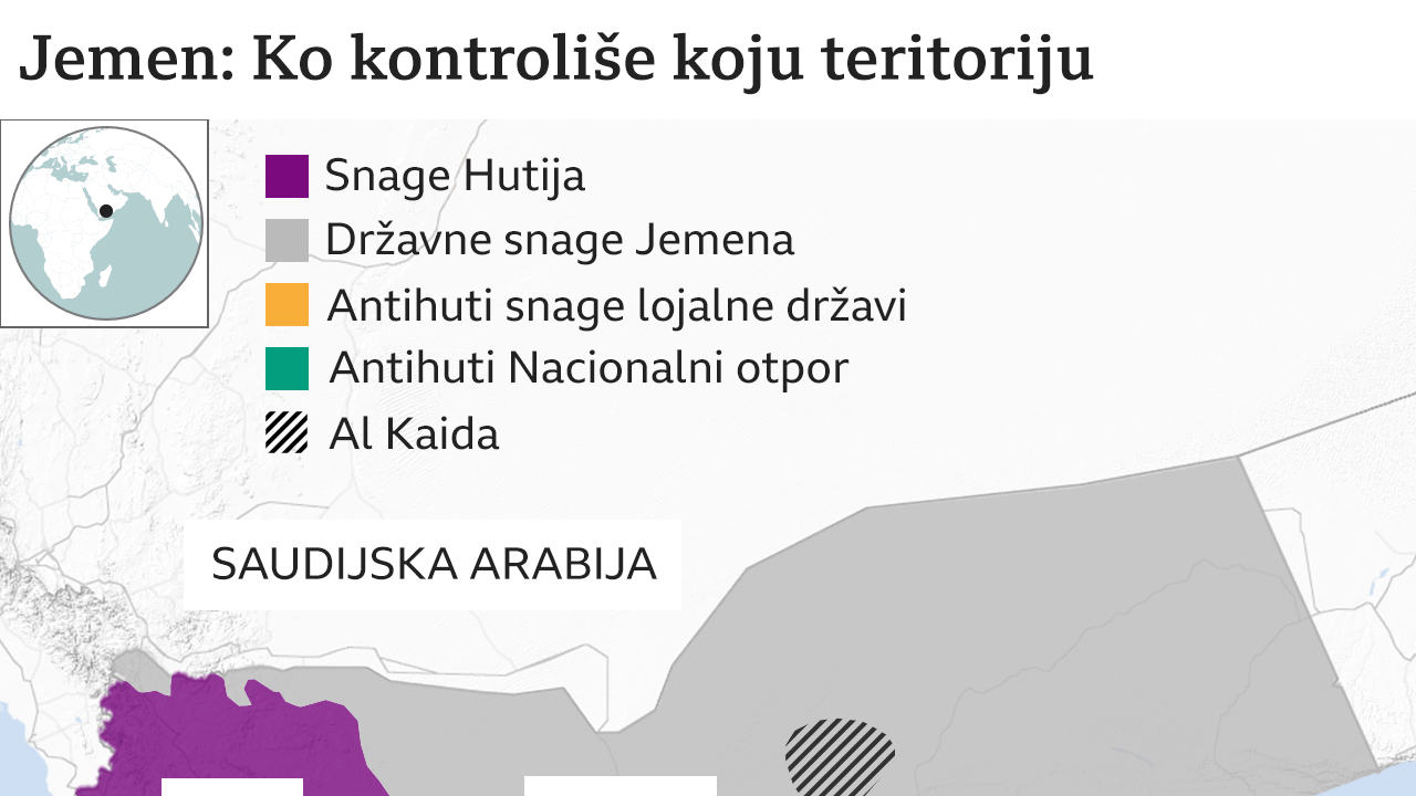 jemen, mapa jemena