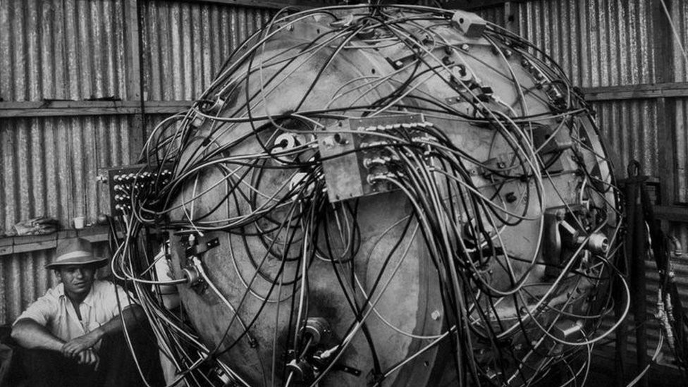 Oppenheimer and his team developed the first atomic bomb