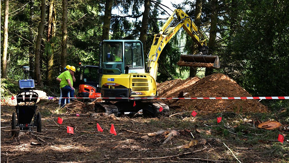 dig site in Meymac