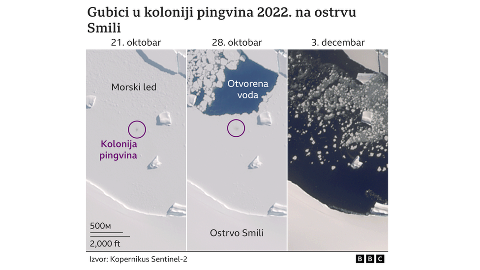 Ostrvo Smili ostaje bez leda, satelitska slika