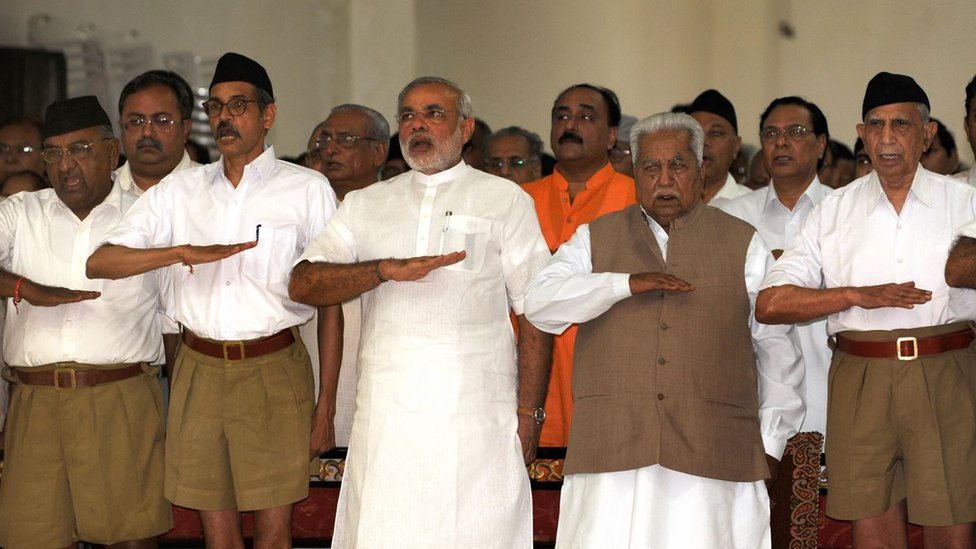 Narendra Modi, RSS