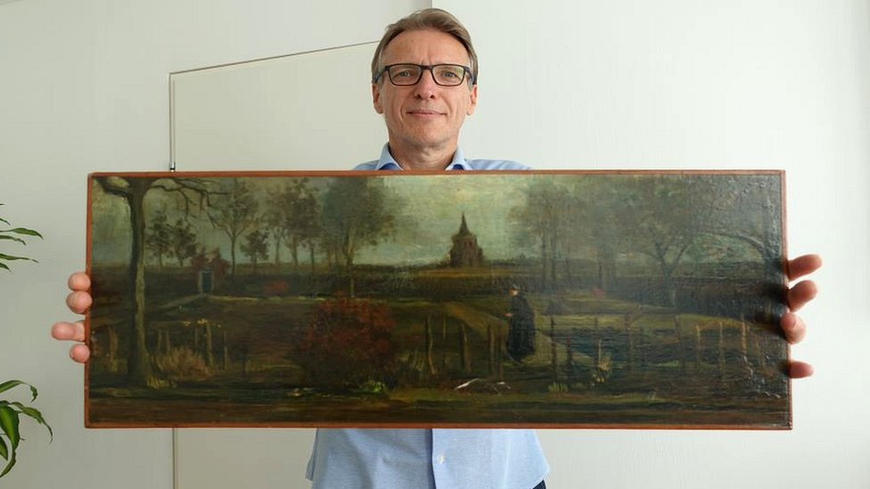 Artur Brand sa Van Gogovom slikom