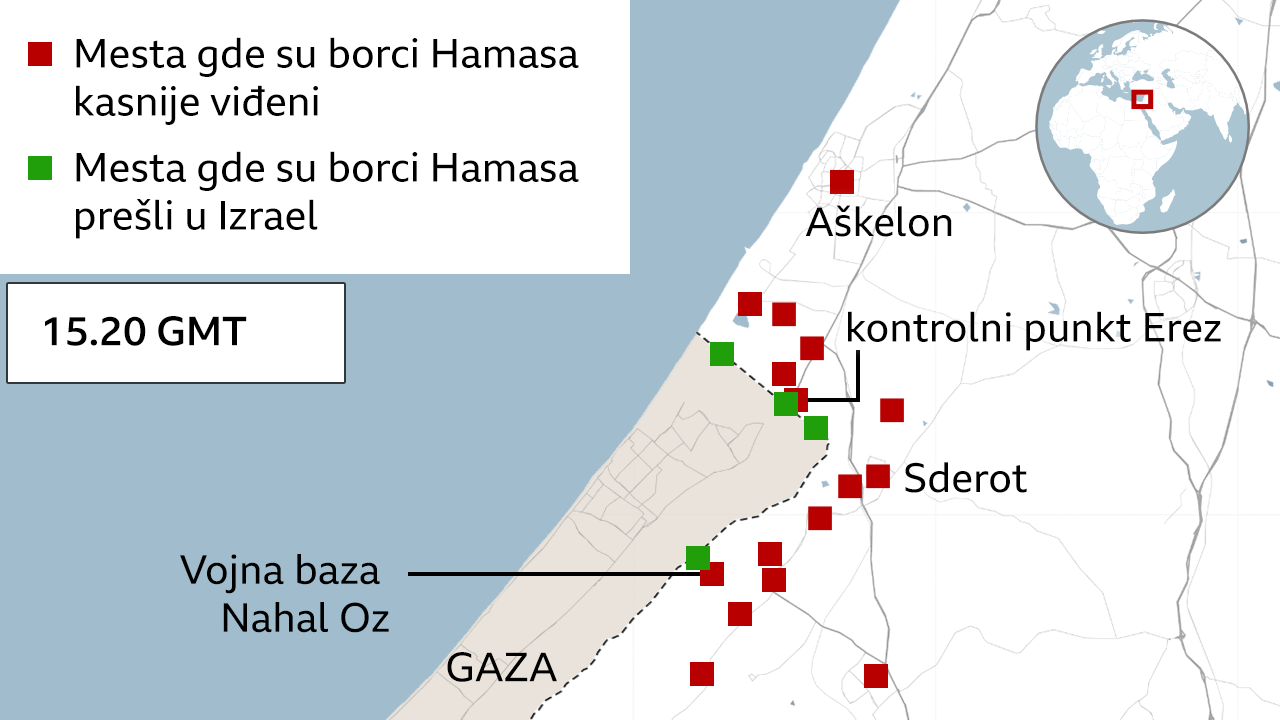 Napad Hamasa na Izrael