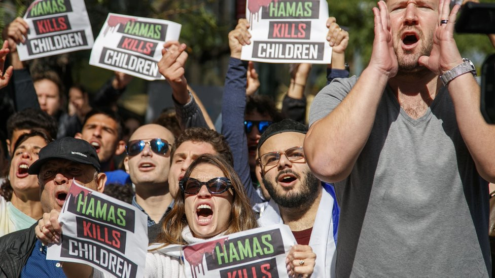 Izraelci, protest u Njujorku