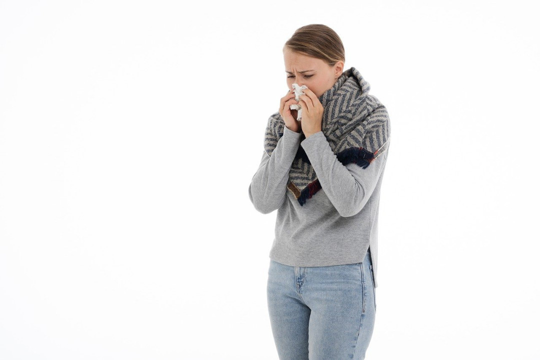 grip prehlada /ilustracija