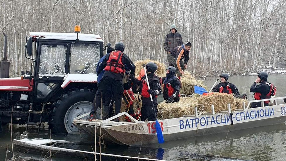 Spasioci donose hranu za životinje u ponedeljak