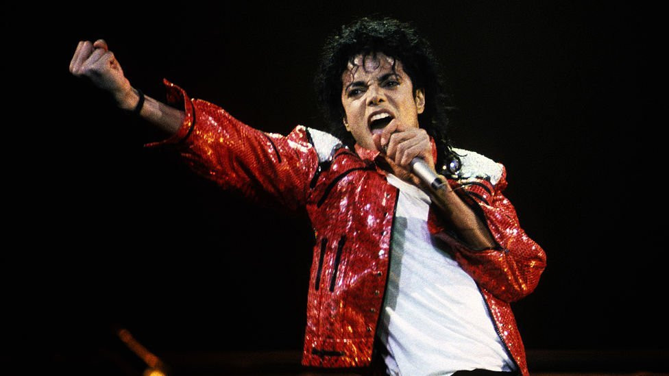 Michael Jackson performing