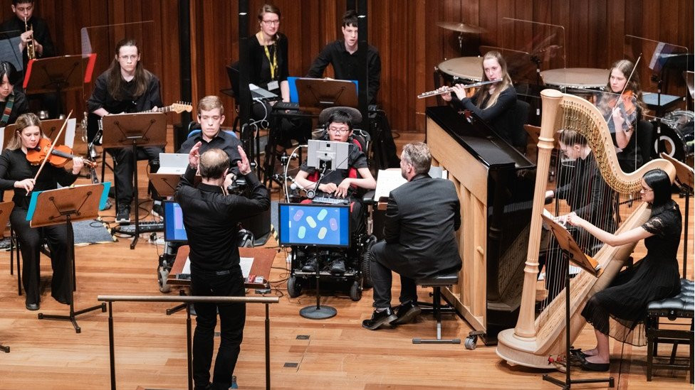 National Open Youth Orchestra performing