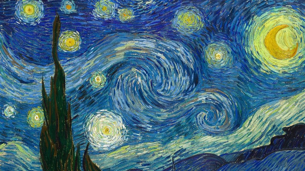 The Starry Night by Vincent van Gogh