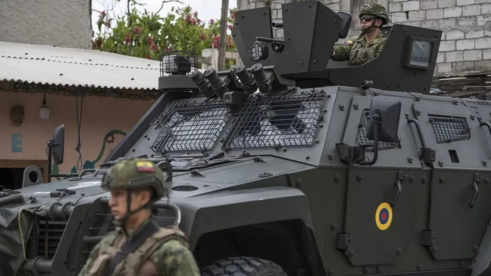 ekvador, vojska