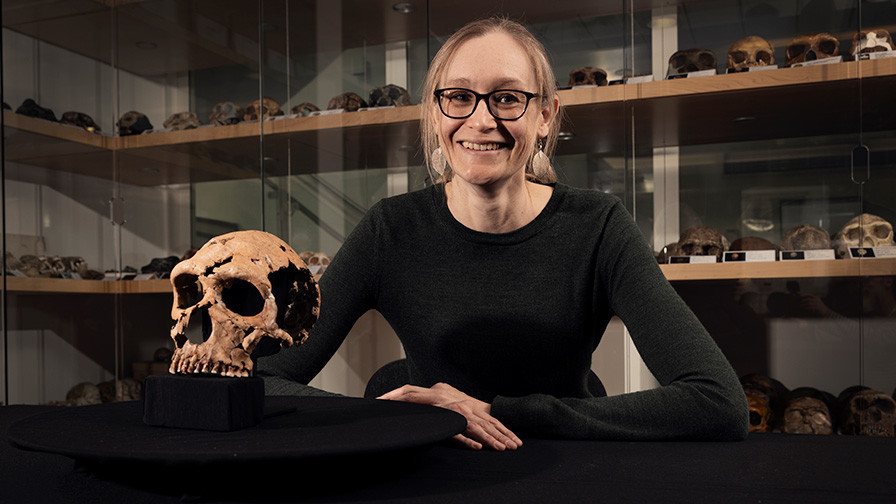 Dr Emma Pomeroy and the Shanidar Z skull