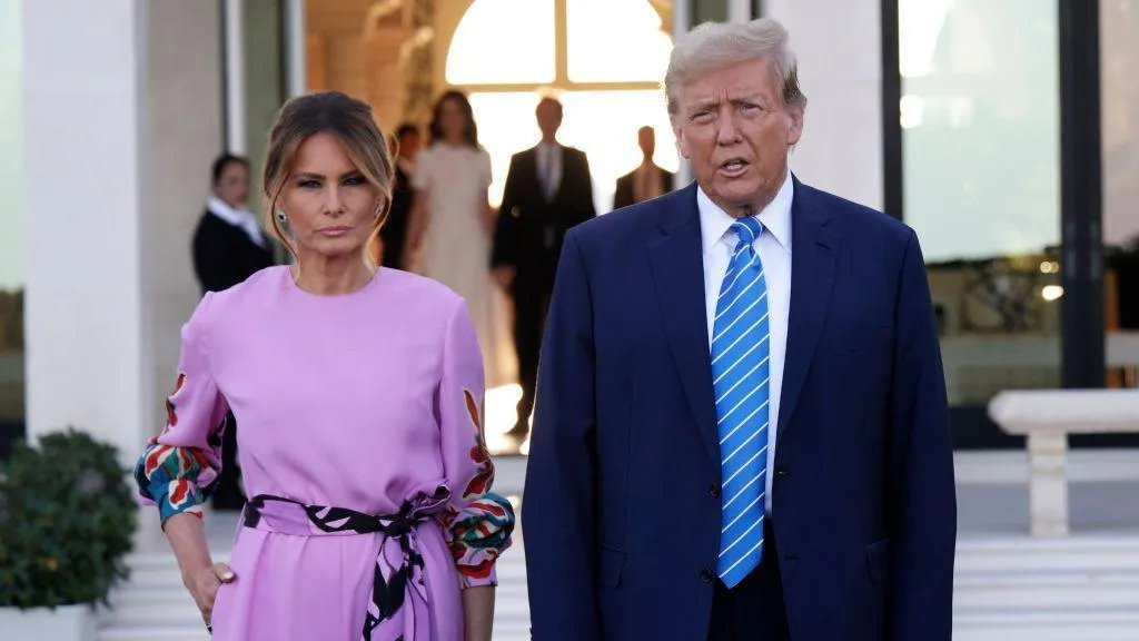 Melanija i Donald Tramp