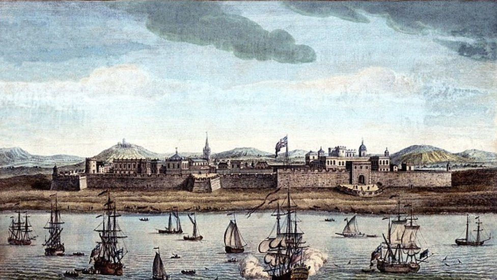 Fort St George, Chennai (Madras), in 1754