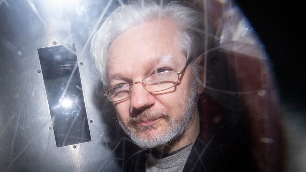 Julian Assange will take his fight against extradition to the Old Bailey on Monday. PA Photo. Issue date: Monday September 7, 2020