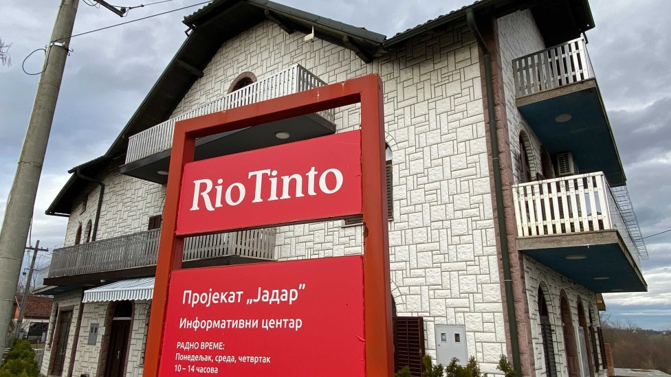 Jadar, Rio Tinto