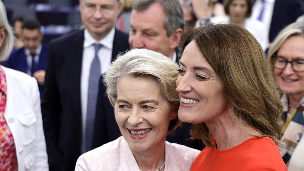 Ursula fon der Lajen i Roberta Metsola