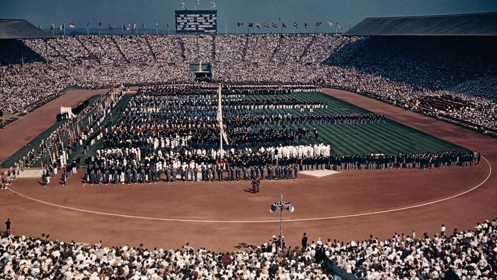 Otvaranje Olimpijskih igara na stadionu u Londonu 1948. godine