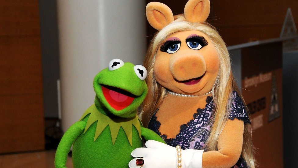 Kermit the Frog and Miss Piggy