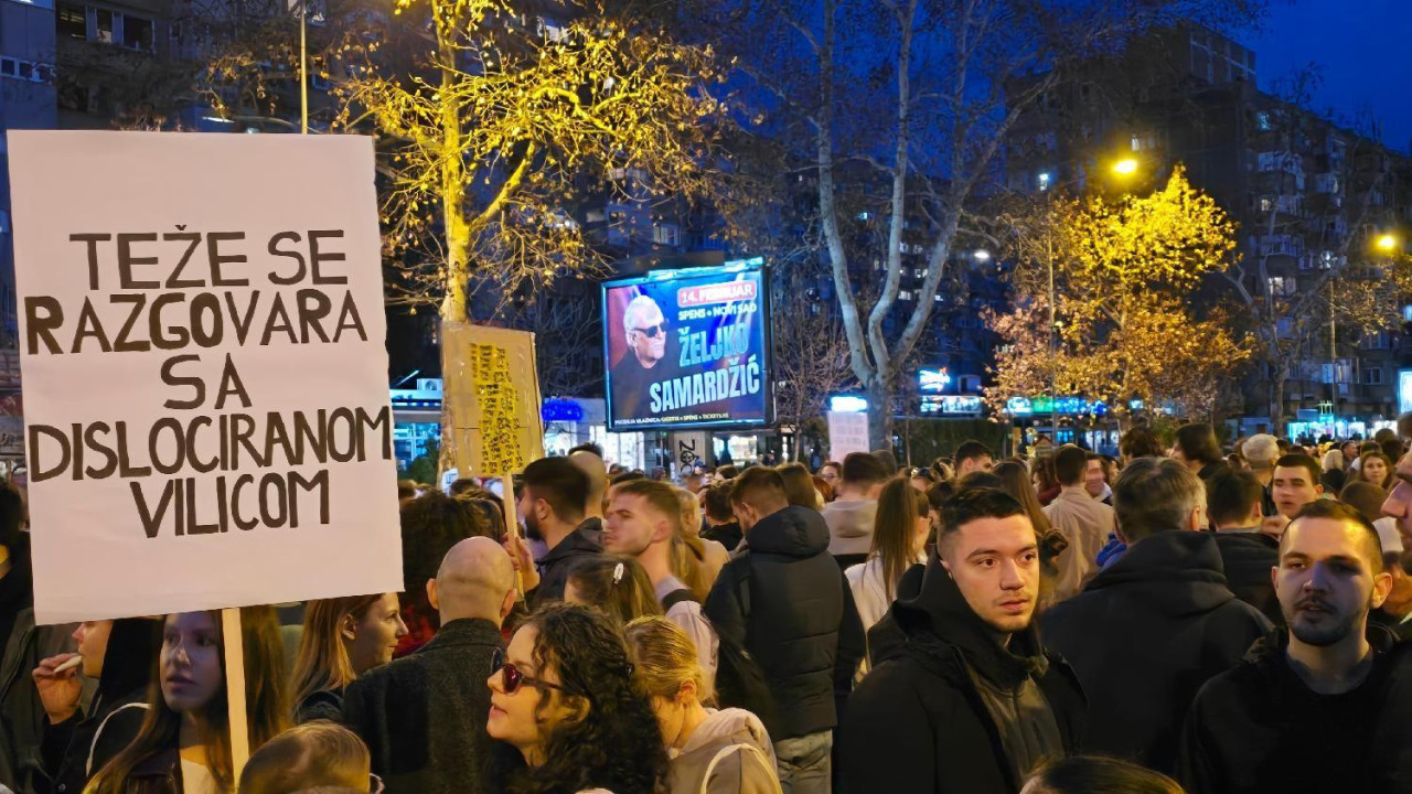 studenti, studentski protest u Novom Sadu