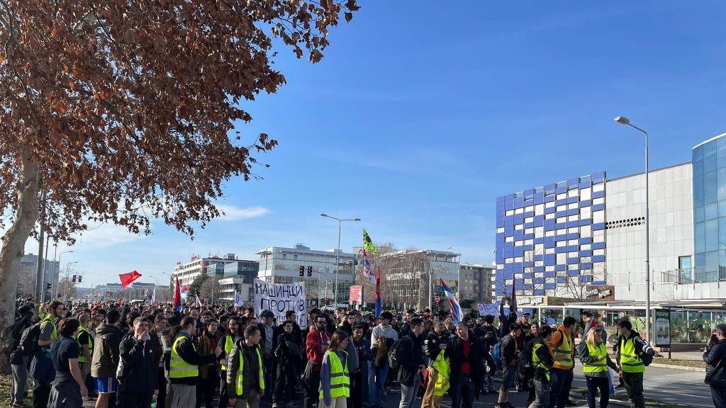 studenti, studentska šetnja do novog sada