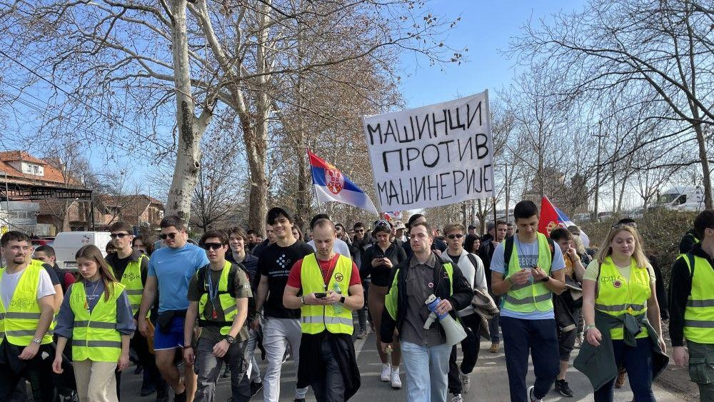 studenti, studentski protest