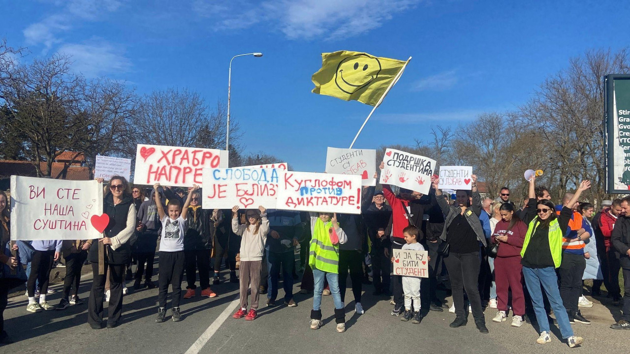 Doček studenata u Čortanovcima