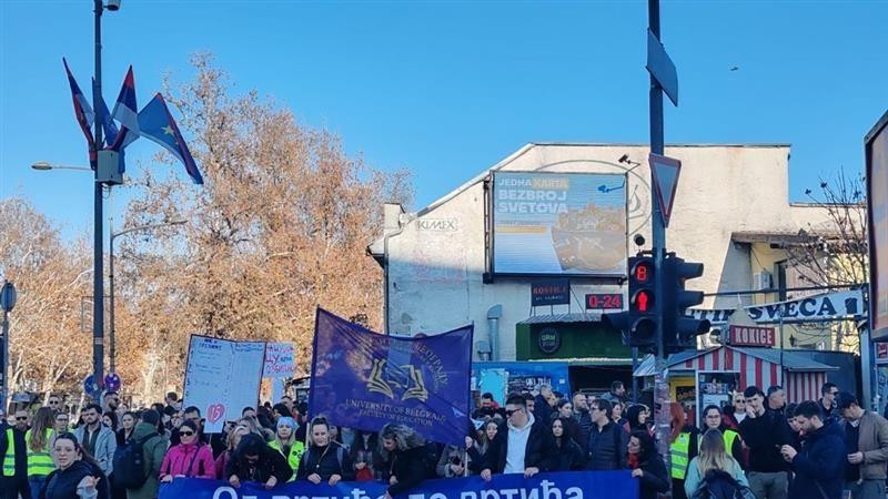 studenti, studentski protest