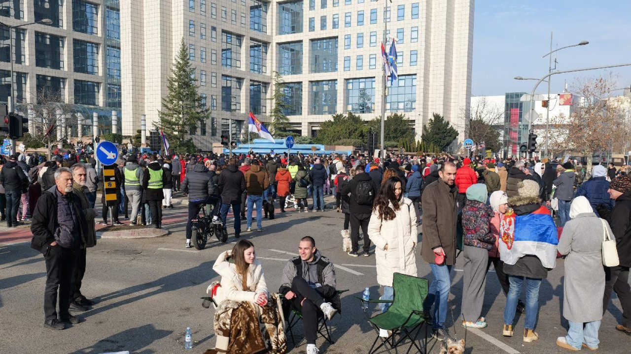 studenti, studentski protest