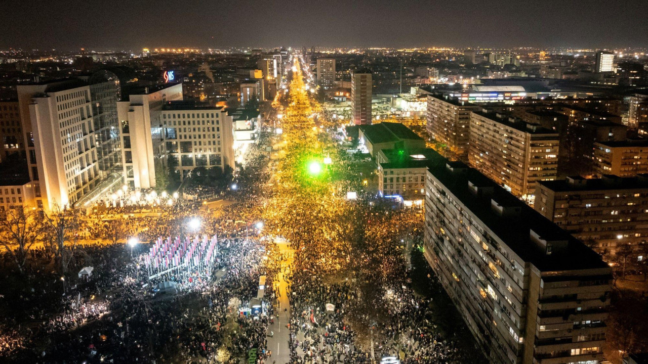 studenti, studentski protest, novi sad, blokada mostova