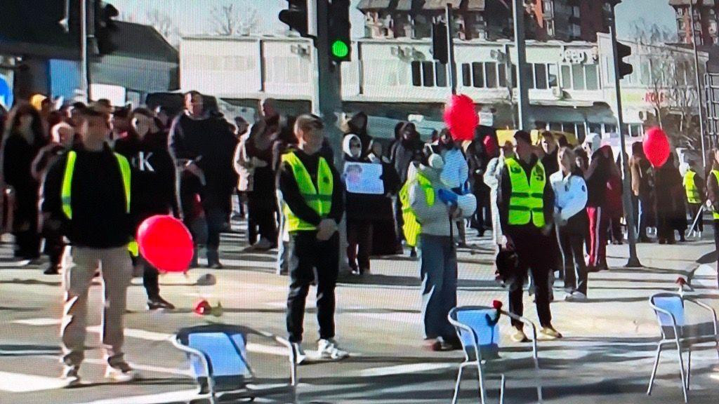 Blokada Pupinovog mosta, studentski protesti, studenti