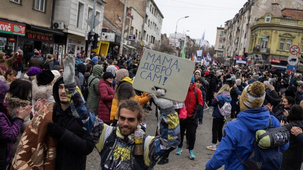 studenti, studentski protest